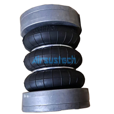 TS16949 Üçlü Kıvrımlı Pnömatik Yay W01-R58-4081 Firestone Boot Dunlop 2 3/4'' X 3